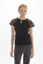 Load image into Gallery viewer, Maite Black Top
