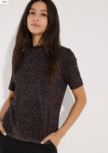 Load image into Gallery viewer, More &amp; More Mesh Shirt with Leopard Print

