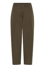 Load image into Gallery viewer, Charlie Barrel Trousers Khaki
