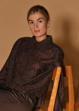 Load image into Gallery viewer, Gustav Ilsa Chocolate Brown Shirt
