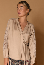 Load image into Gallery viewer, Gustav Phia Sandstone Blouse
