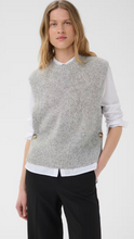 Load image into Gallery viewer, Part Two CharlyePW Waistcoat in Grey Melange
