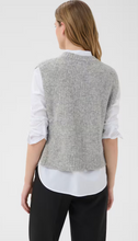 Load image into Gallery viewer, Part Two CharlyePW Waistcoat in Grey Melange
