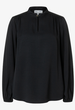 Load image into Gallery viewer, More &amp; More Black Blouse
