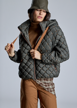 Load image into Gallery viewer, Allegra Khaki Padded Jacket
