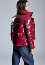 Load image into Gallery viewer, Allegra Burgundy Quilted Jacket
