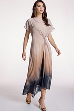 Load image into Gallery viewer, Allegra Gathered Detail Gradient Dress
