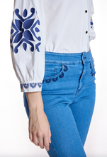 Load image into Gallery viewer, Allegra Embroidery Blouse
