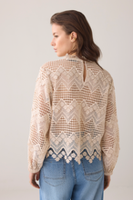 Load image into Gallery viewer, Selena  Longsleeve Lace Top
