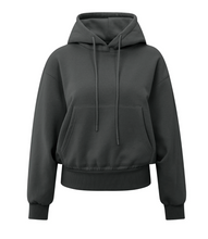 Load image into Gallery viewer, Yasmine Hoodie with pleated hem
