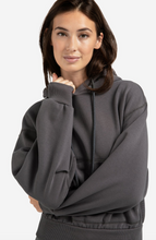 Load image into Gallery viewer, Yasmine Hoodie with pleated hem
