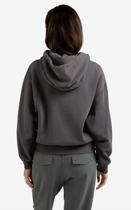 Yasmine Hoodie with pleated hem