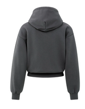 Load image into Gallery viewer, Yasmine Hoodie with pleated hem
