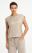 Load image into Gallery viewer, Yaya Sleeveless Top with Side Ties Cashmere Grey
