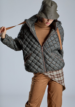 Load image into Gallery viewer, Allegra Khaki Padded Jacket
