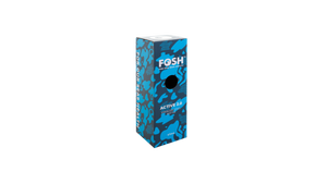 FOSH Sea Salt | Active 2.0 Uninsulated 670ml Reusable Bottle: Black / Both Lids