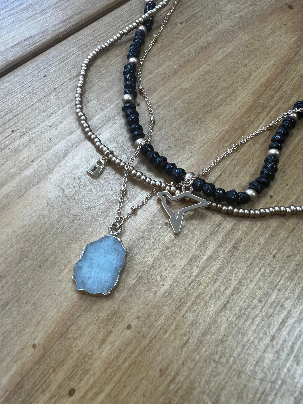 Paperchain Peace Necklace