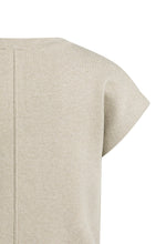 Load image into Gallery viewer, Jacquard knit top with cap sleeves
