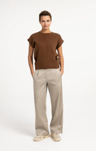 Load image into Gallery viewer, Jacquard knit top with cap sleeves - Type: lookbook
