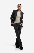 Load image into Gallery viewer, Knitted short sleeve sweater with double rib details - Type: lookbook
