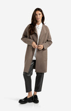 Load image into Gallery viewer, Long coatigan with patch pockets
