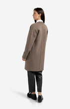 Load image into Gallery viewer, Long coatigan with patch pockets
