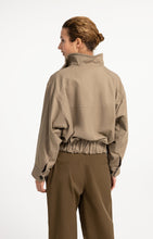 Load image into Gallery viewer, Oversized jacket with stand collar
