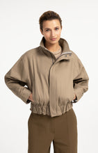 Load image into Gallery viewer, Oversized jacket with stand collar
