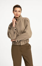 Load image into Gallery viewer, Oversized jacket with stand collar
