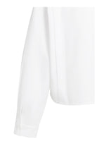 Load image into Gallery viewer, Poplin blouse with adjustable waist and long sleeves
