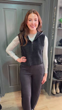 Load and play video in Gallery viewer, Yaya Knit with Jersey Hood
