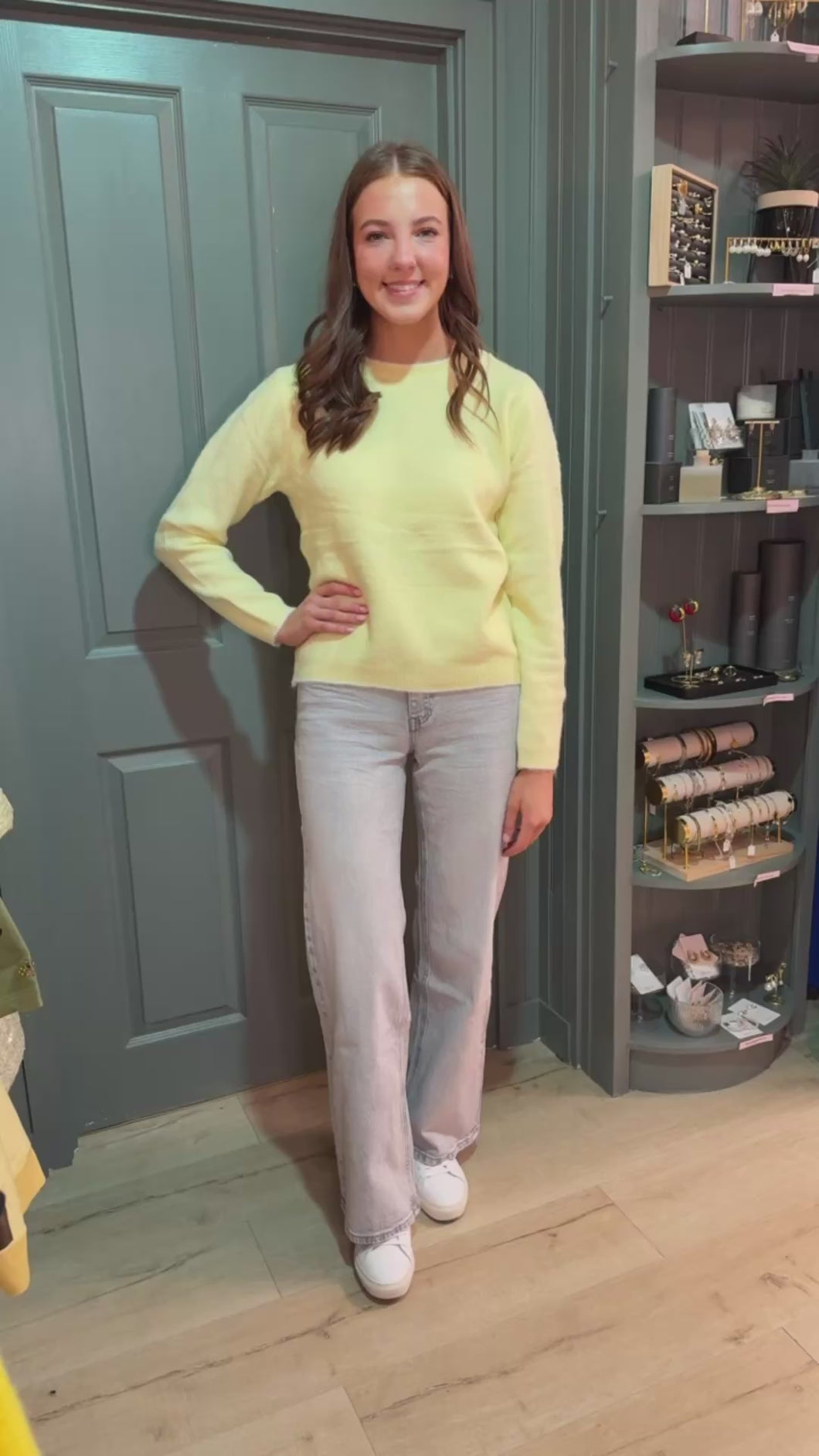 Tara Grey Jeans
