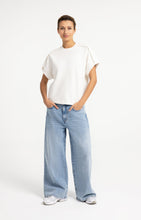 Load image into Gallery viewer, Sleeveless sweatshirt with pleated shoulder detail - Type: lookbook
