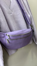Load image into Gallery viewer, Tim &amp; Simonsen Lavender Leather Bumbag
